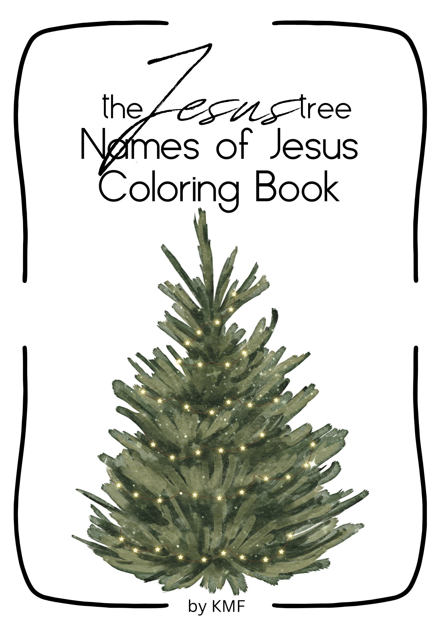 Names of Jesus Advent Coloring Book - Digital Download