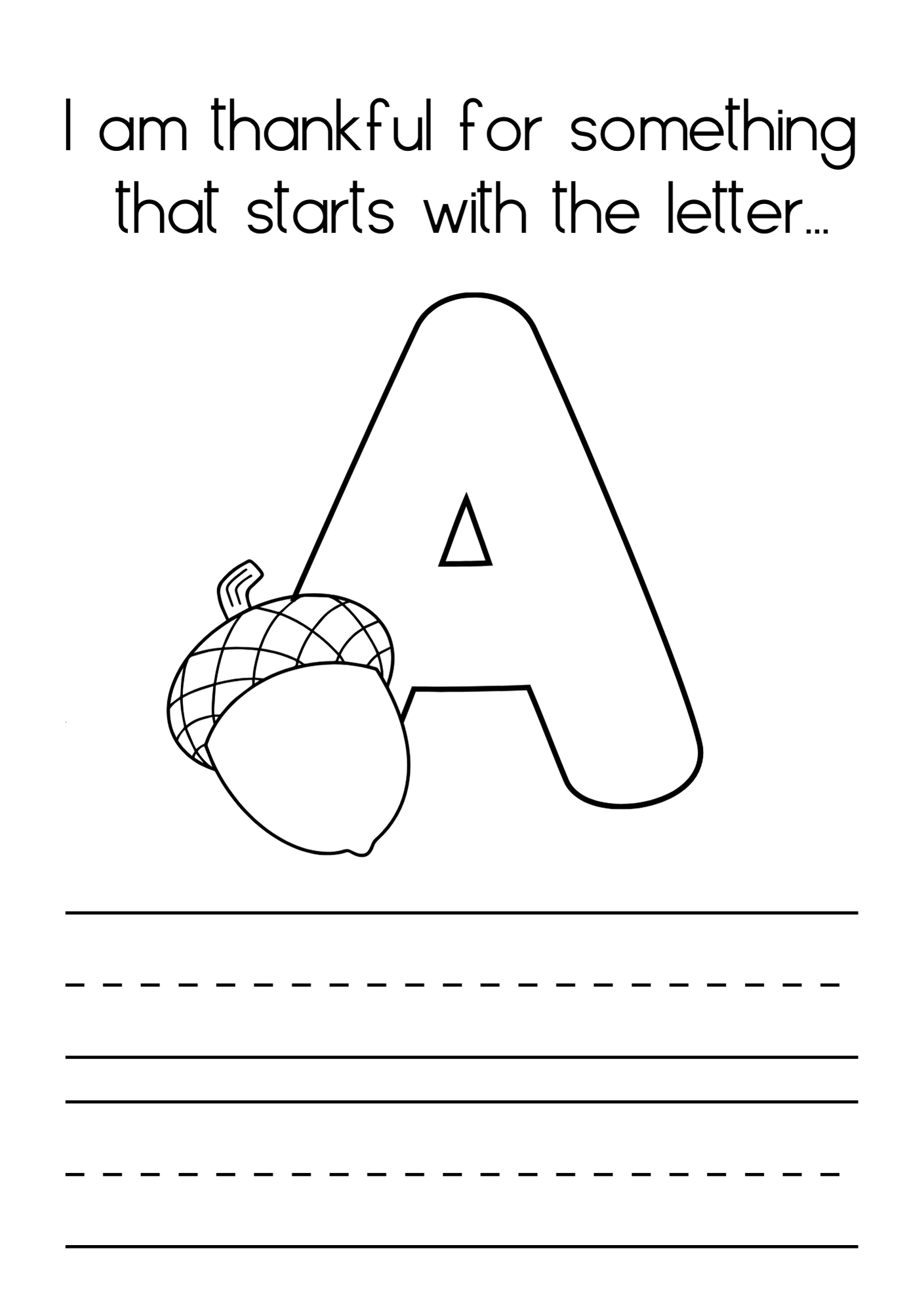 The Jesus Tree: The ABC's of Thankfulness - Digital Download