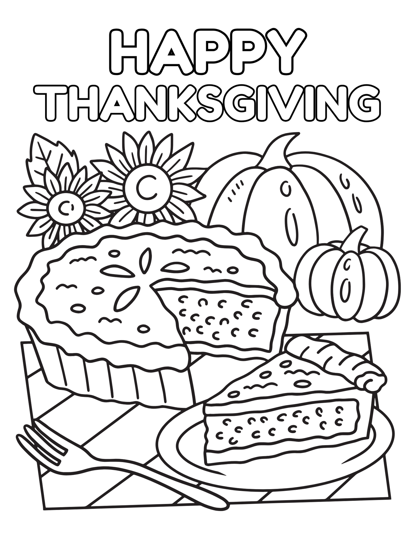 Thanksgiving Activity Book- for all ages- Digital Download