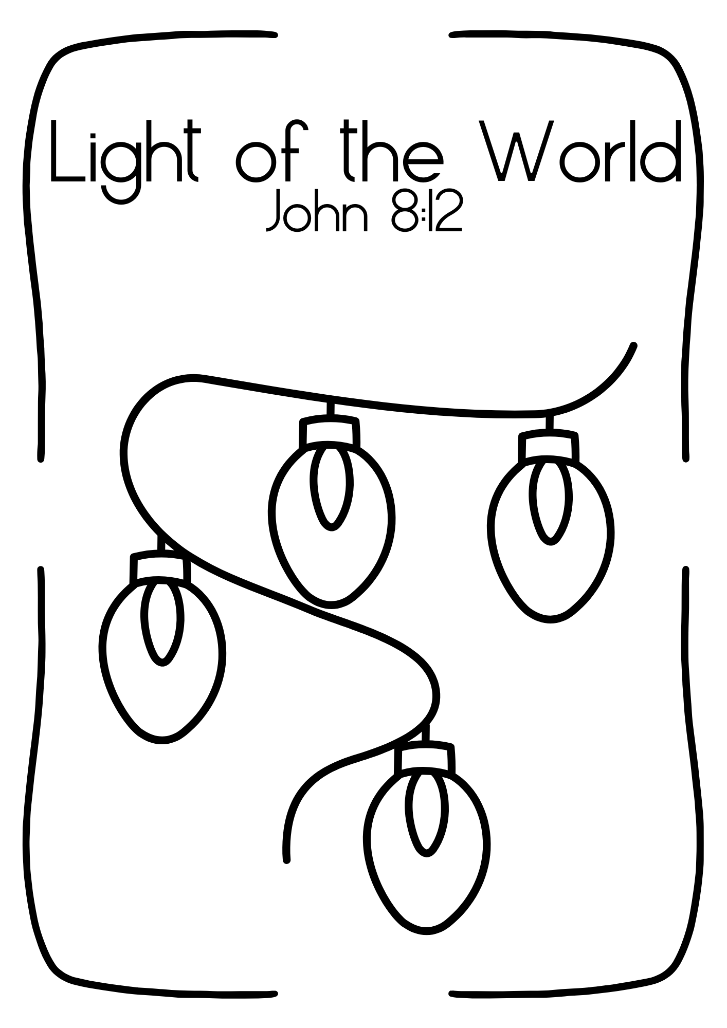 Names of Jesus Advent Coloring Book - Digital Download