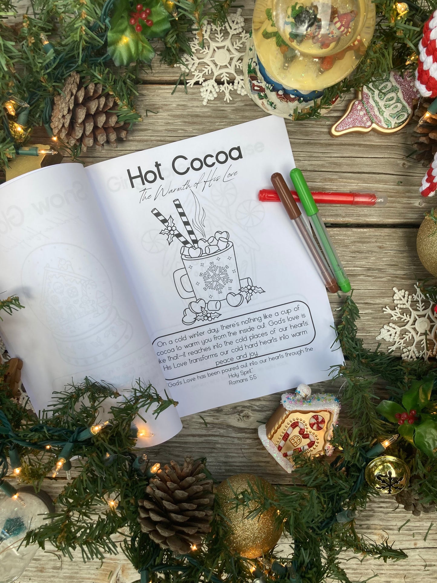25 Ways Christmas Points to Jesus: Advent Coloring Book