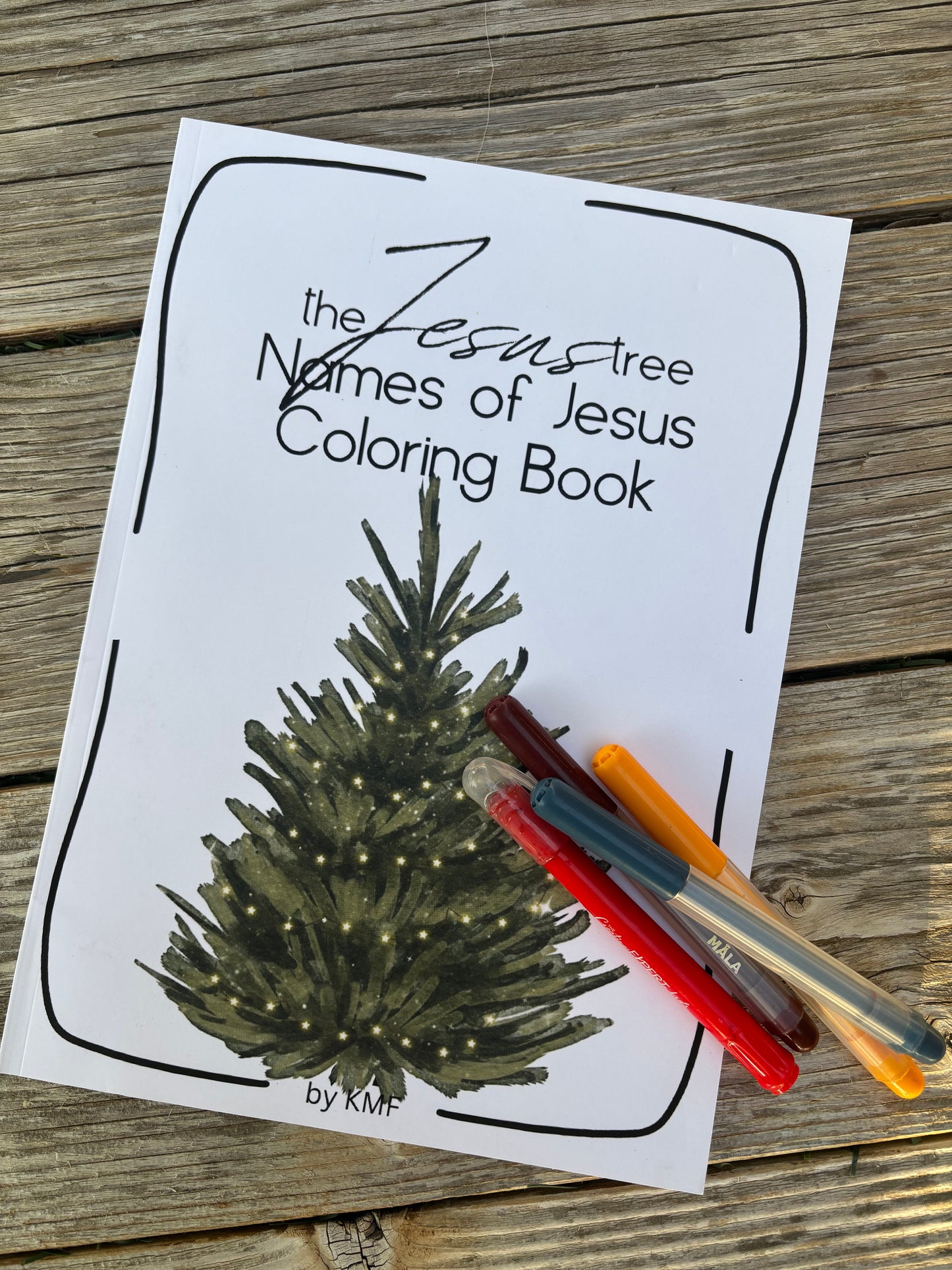 Names of Jesus Advent Coloring Book