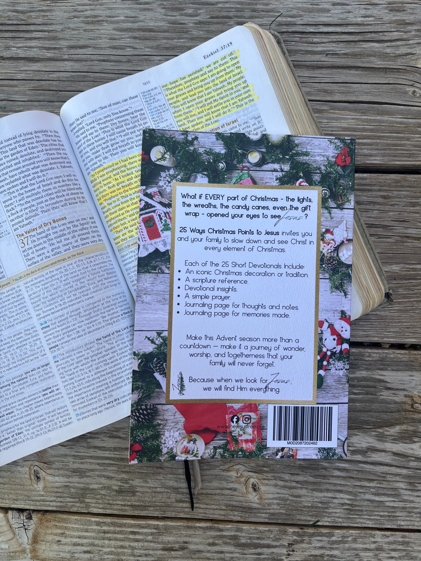 25 Ways Christmas Points to Jesus: Family Advent Devotional